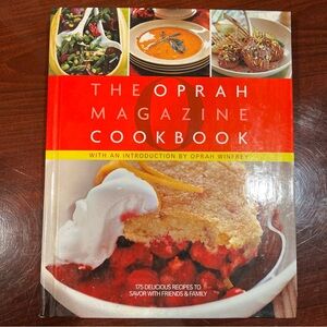 The Oprah Magazine Cookbook - Vibrant Red Cover